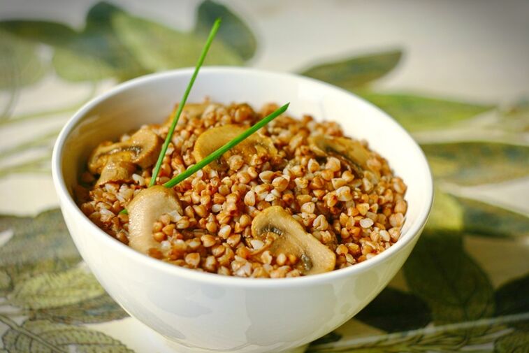 buckwheat with mushrooms for weight loss